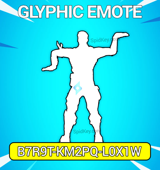 Exclusive Glyphic Emote Code on Fortnite