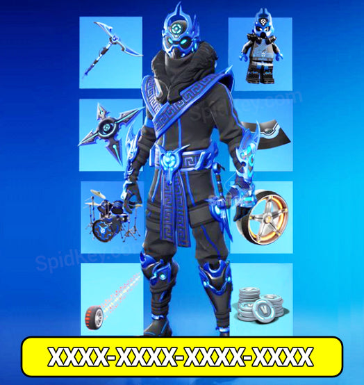 Livret Fortnite Cobalt Star Avec Code Exclusif – Compatible PS5 Et PS4