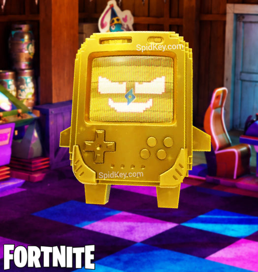 ⭐ NEW ⭐ Esprit 8-Bit Doré sur Fortnite