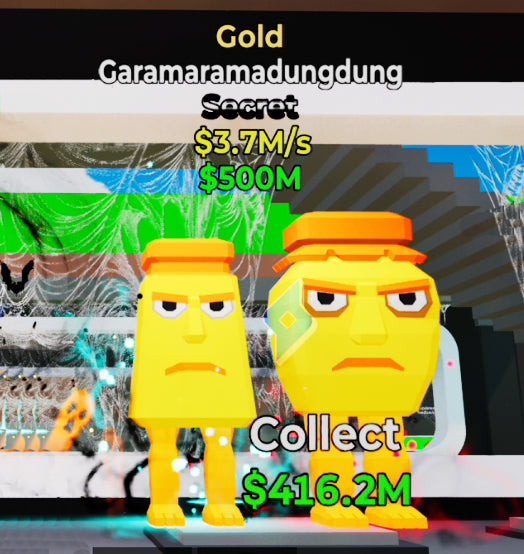 Garamaramadungdung Secret Gold - Steal the Brainrot (Rebirth 14)