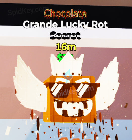 Grande Lucky Rot Secret Chocolate - Steal the Brainrot Fortnite