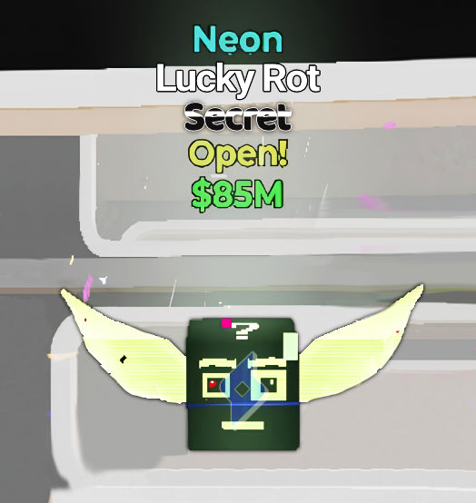 Lucky Rot Secret Neon - Steal the Brainrot Fortnite