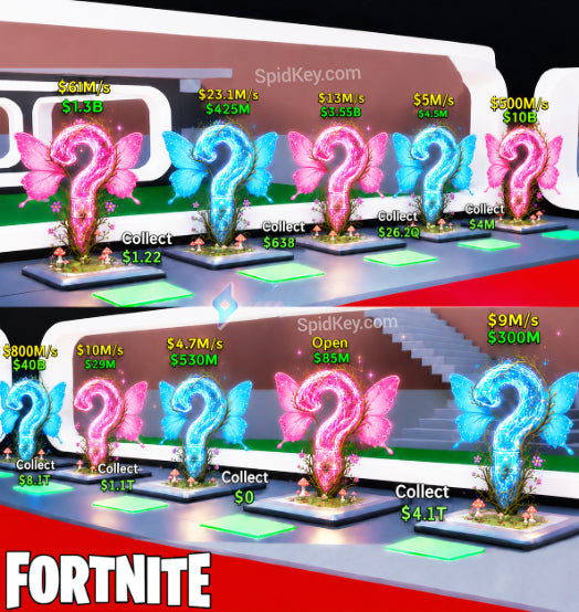 ⭐NEW⭐ Base Complète Magical Mystère - Steal the Brainrot Fortnite