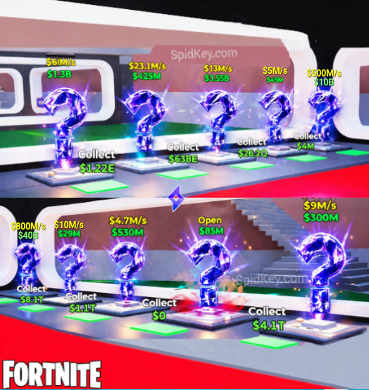 Mystery Base - Steal the Brainrot Fortnite