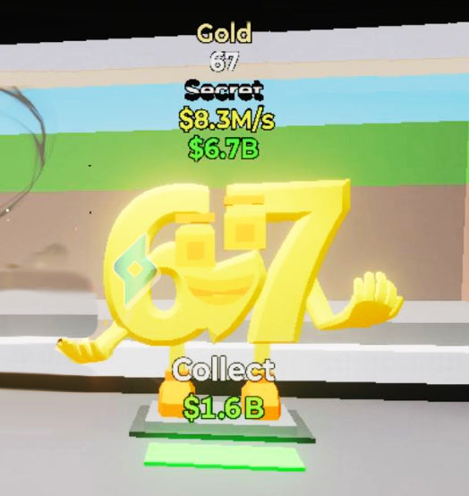 Brainrot Secret 67 Gold - Steal the Brainrot