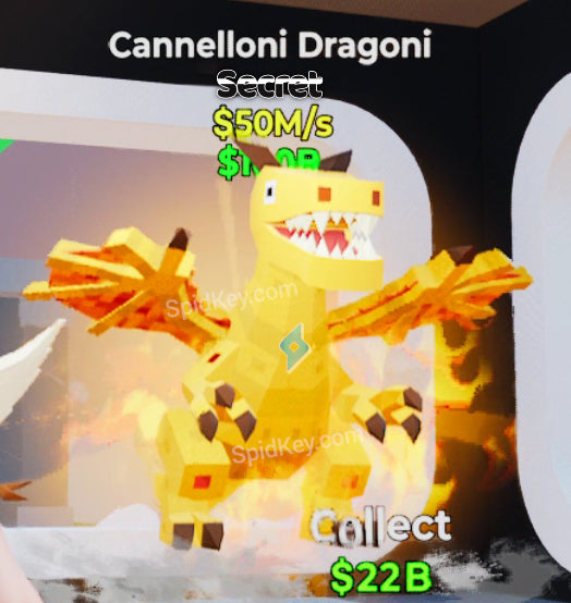 Cannelloni Dragoni Secret - Steal the Brainrot Fortnite (Rebirth 17)
