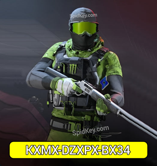 Code Skin Monster Energy The Beast Up - Call of Duty x Warzone