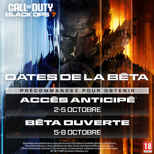 Code Bêta Accès Anticipé Black Ops 7