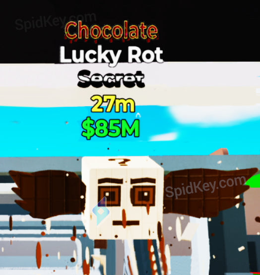 Lucky Rot Secret Chocolate - Steal the Brainrot Fortnite