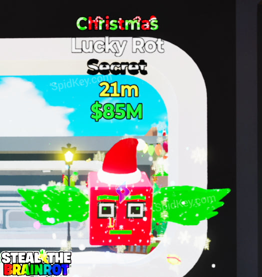 Lucky Rot Secret Christmas - Steal the Brainrot Fortnite