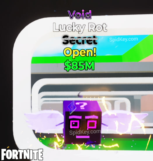 ⚡ VENTE FLASH ⚡ Lucky Rot Secret Void - Steal the Brainrot Fortnite