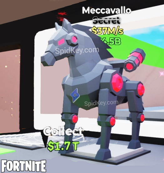 Meccavallo Secret - Steal the Brainrot Fortnite